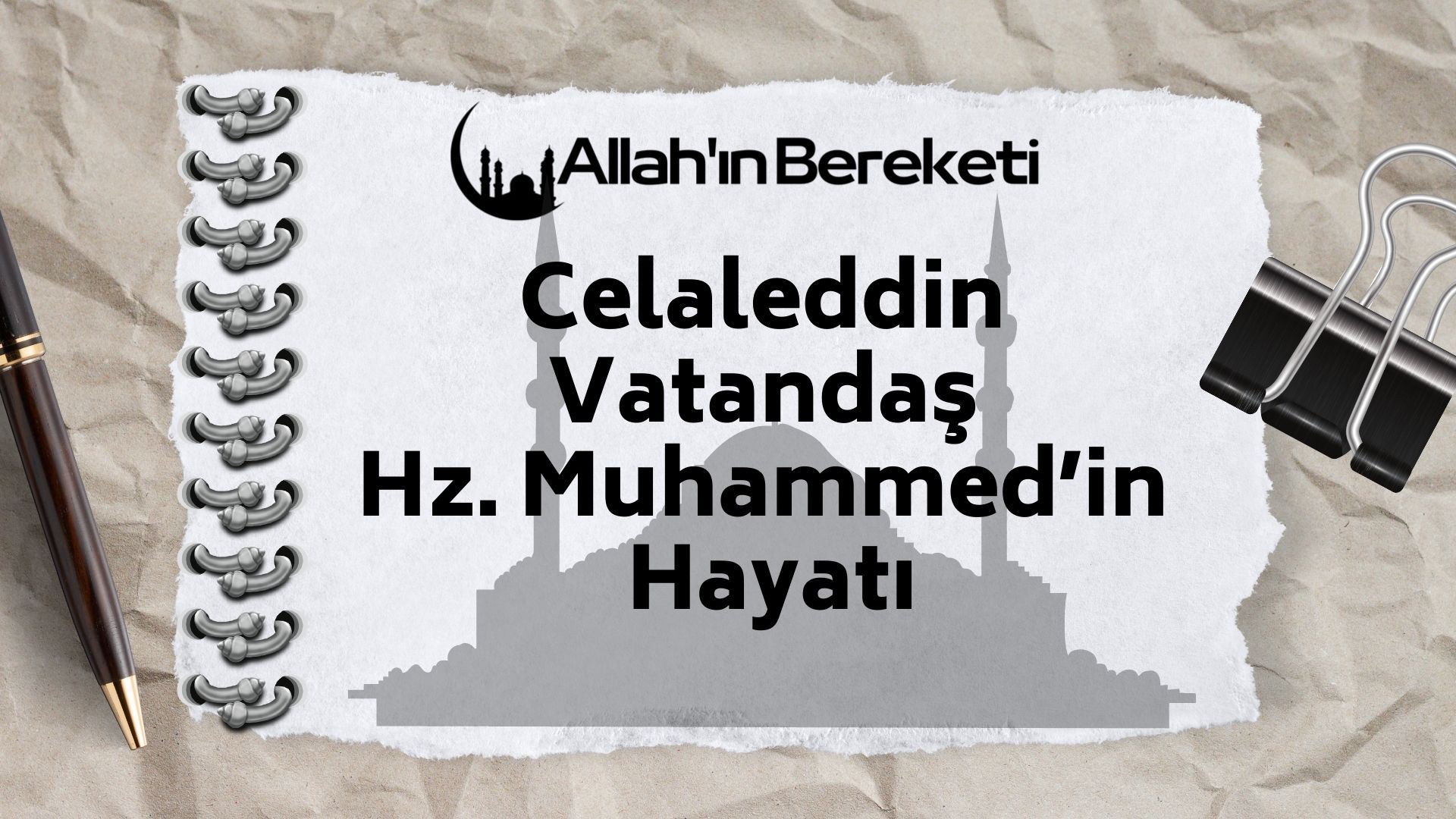 Celaleddin Vatandaş Hz. Muhammed’in Hayatı