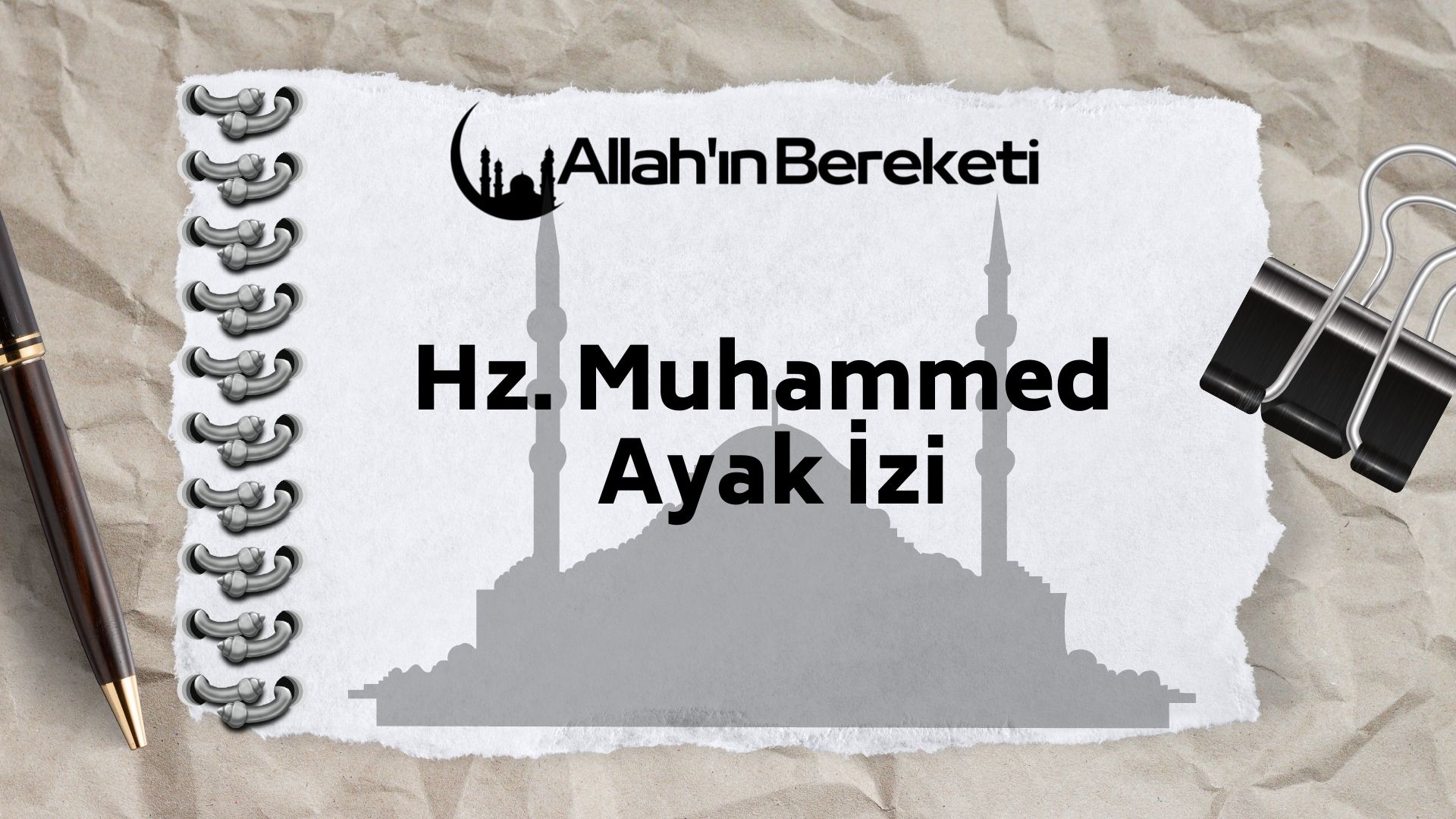 Hz. Muhammed Ayak İzi