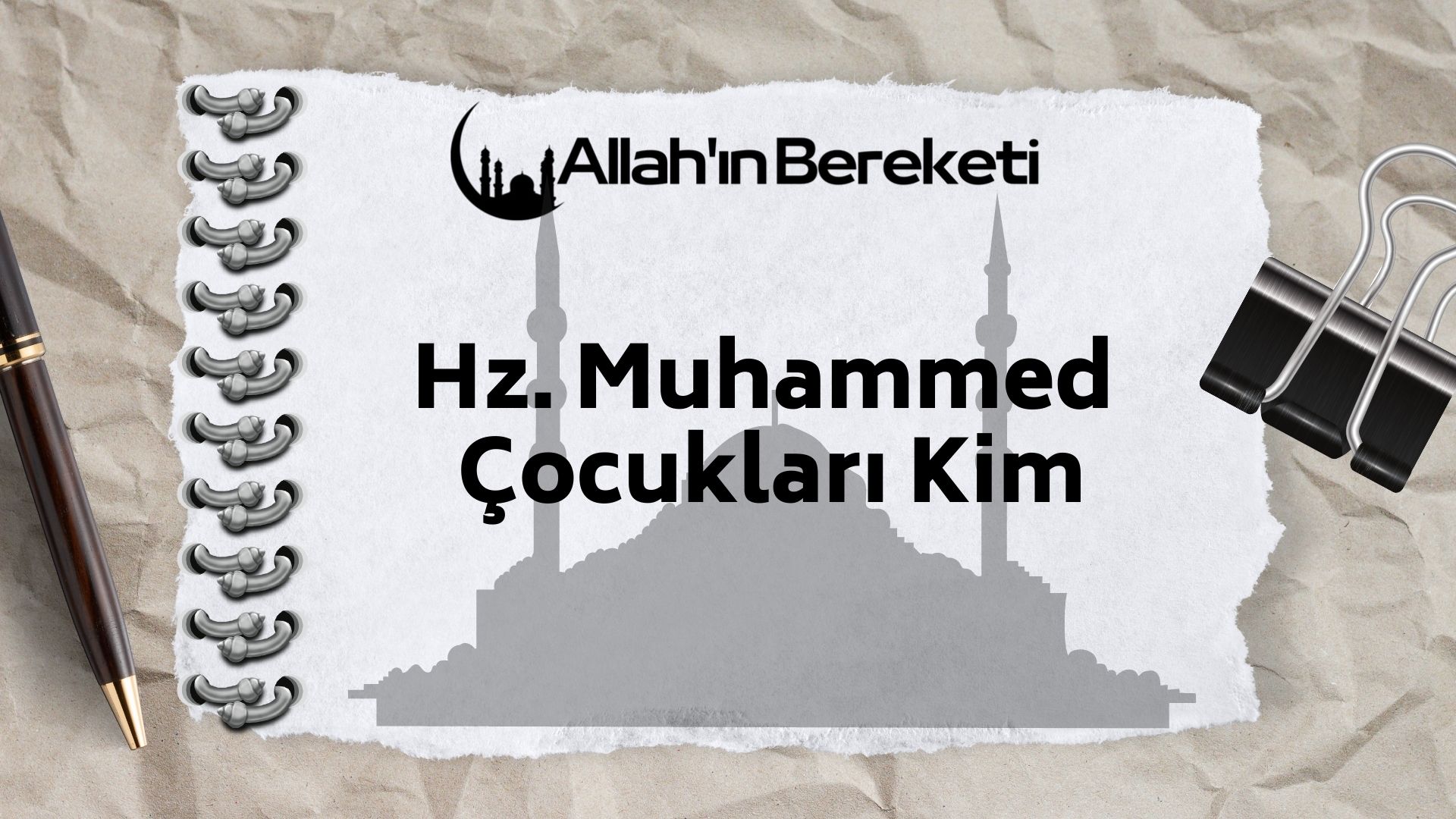 Hz. Muhammed Çocukları Kim