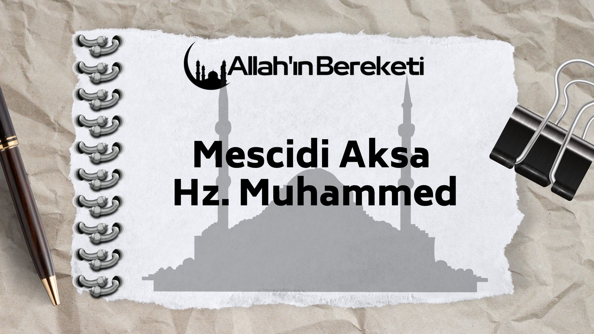 Mescidi Aksa Hz. Muhammed