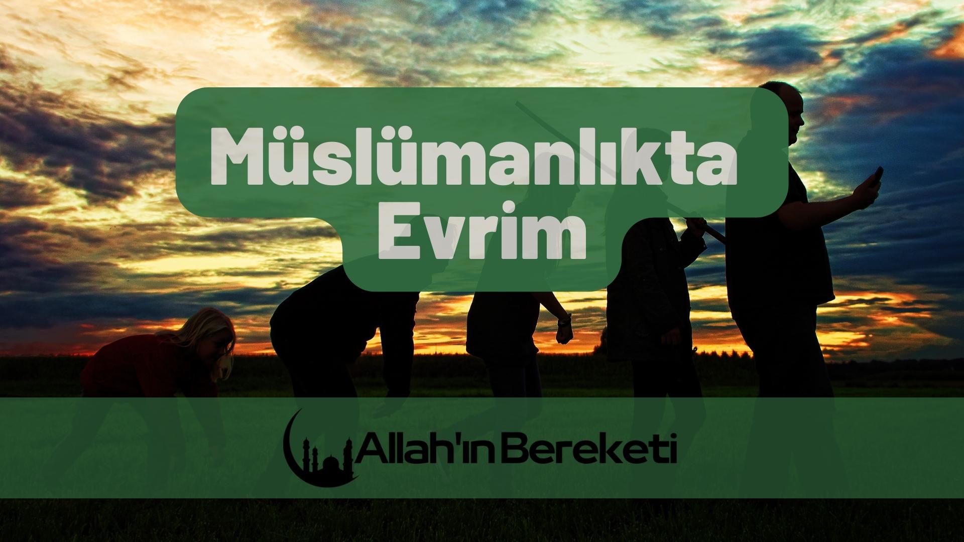 Müslümanlıkta Evrim