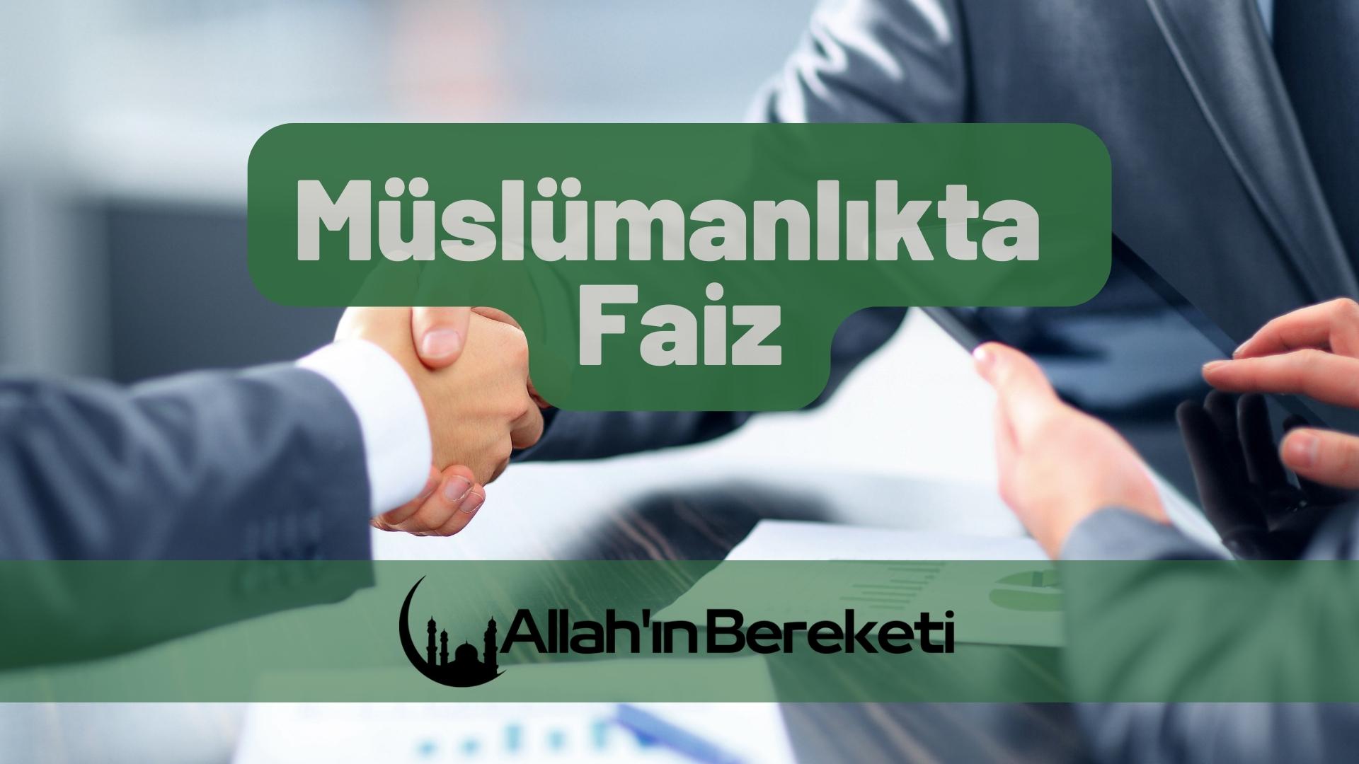 Müslümanlıkta Faiz