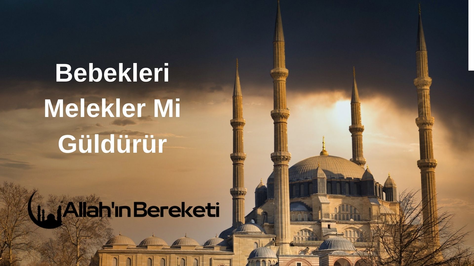 Bebekleri Melekler Mi Güldürür