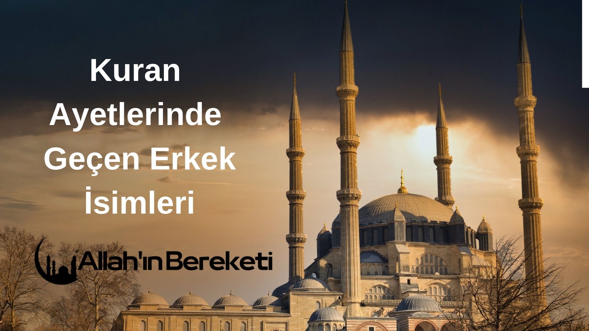 Kuran Ayetlerinde Geçen Erkek İsimleri