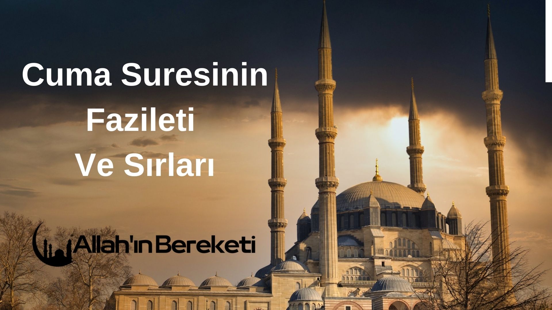 Cuma Suresinin Fazileti Ve Sırları