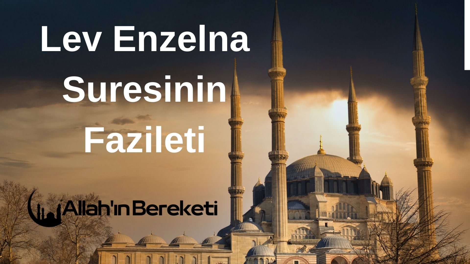 Lev Enzelna Suresinin Fazileti