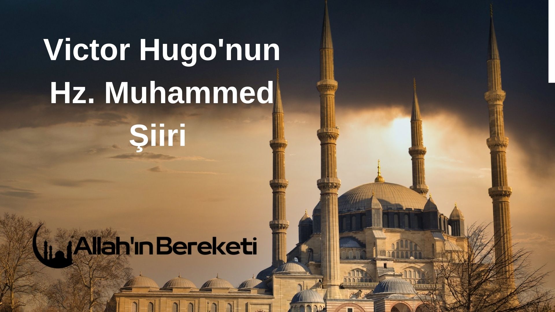 Victor Hugo'nun Hz. Muhammed Şiiri 