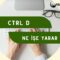 Ctrl D Ne İşe Yarar Word